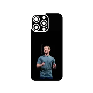 MAHOOT Mark_Zuckerberg Cover Sticker for Apple iPhone 15 Pro Max