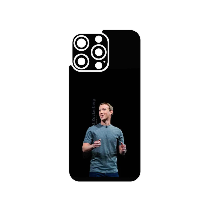 برچسب پوششی ماهوت مدل Mark_Zuckerberg مناسب برای گوشی موبایل اپل iPhone 15 Pro Max