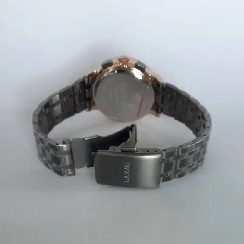 ست ساعت مچی عقربه ای زنانه و مردانه لاکسمی مدل 8119L G-1