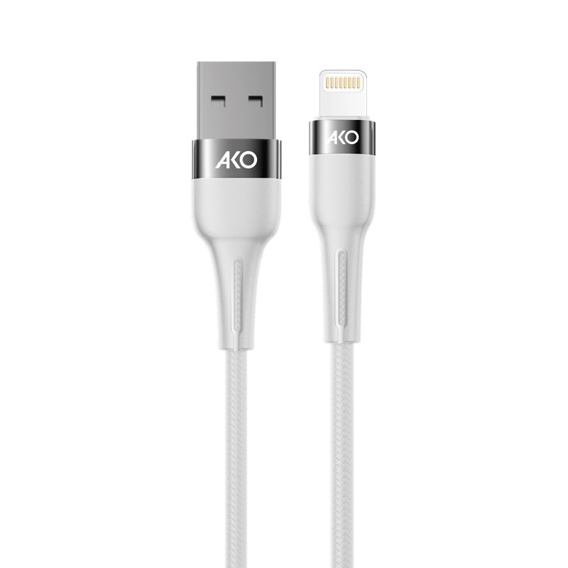 کابل تبدیل USB به لایتنینگ آکو مدل AC-2 طول 1متر