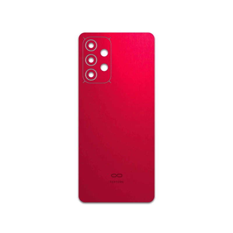 برچسب پوششی ماهوت مدل Matte-Warm-Red مناسب برای گوشی موبایل سامسونگ Galaxy A33 5G