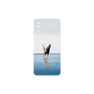 MAHOOT Collage of Sea Trash Cover Sticker for Huawei Y7a