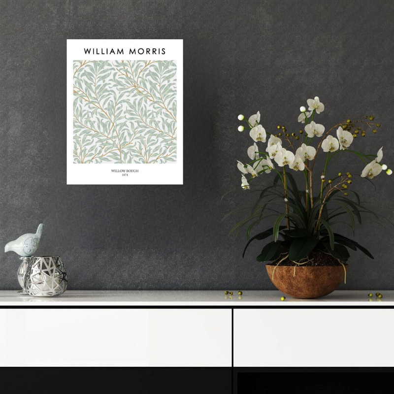 پوستر مدل چاپ  از شاخه ویلو  