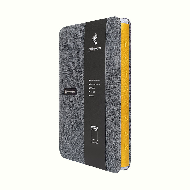 دفتر یادداشت پدیده نقش مدل فرانسوی پارچه ای بسته 5 عددی