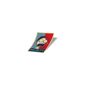 استیکر تزئینی موبایل و تبلت لولو مدل سریال انیمیشنی RICK AND MORTY کد 501