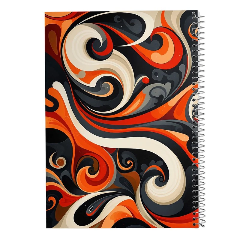 دفتر نقاشی 50 برگ مدوپد مدل اشکال فانتزی کد DF16032