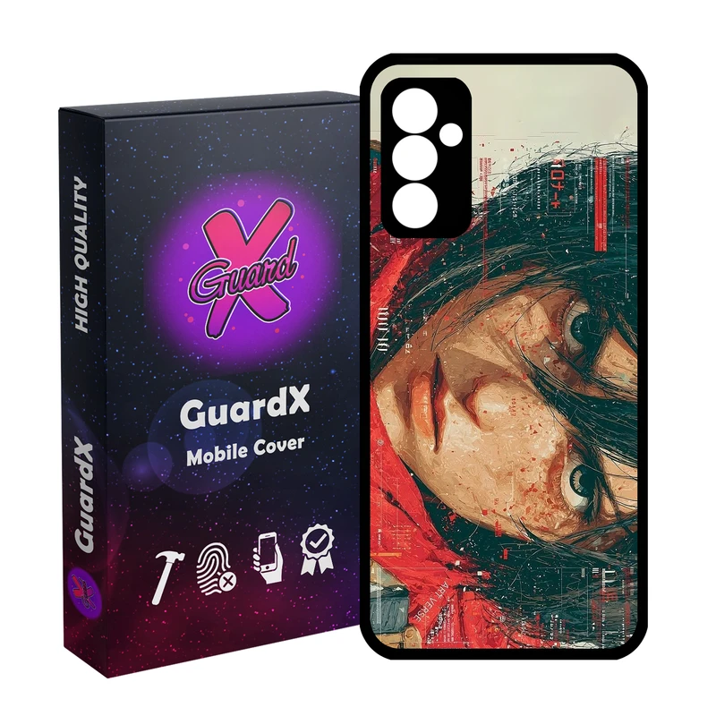 کاور گارد ایکس طرح دختر مدل 10939 مناسب برای گوشی موبایل سامسونگ Galaxy A55 / A55 5G