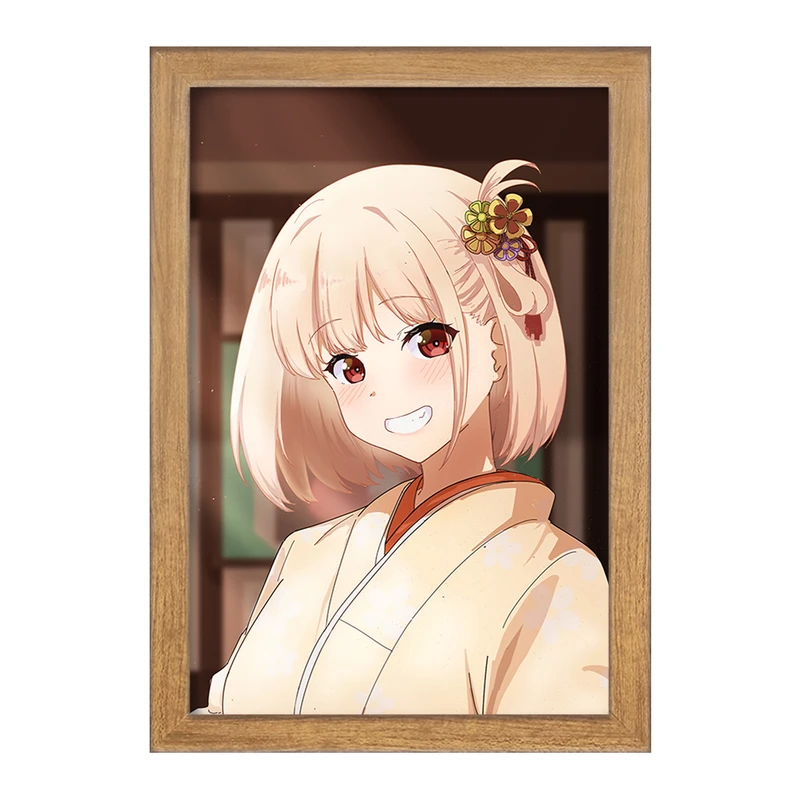 تابلو خندالو مدل چیساتو انیمه لیکوریس ریکویل Lycoris Recoil  کد 22967