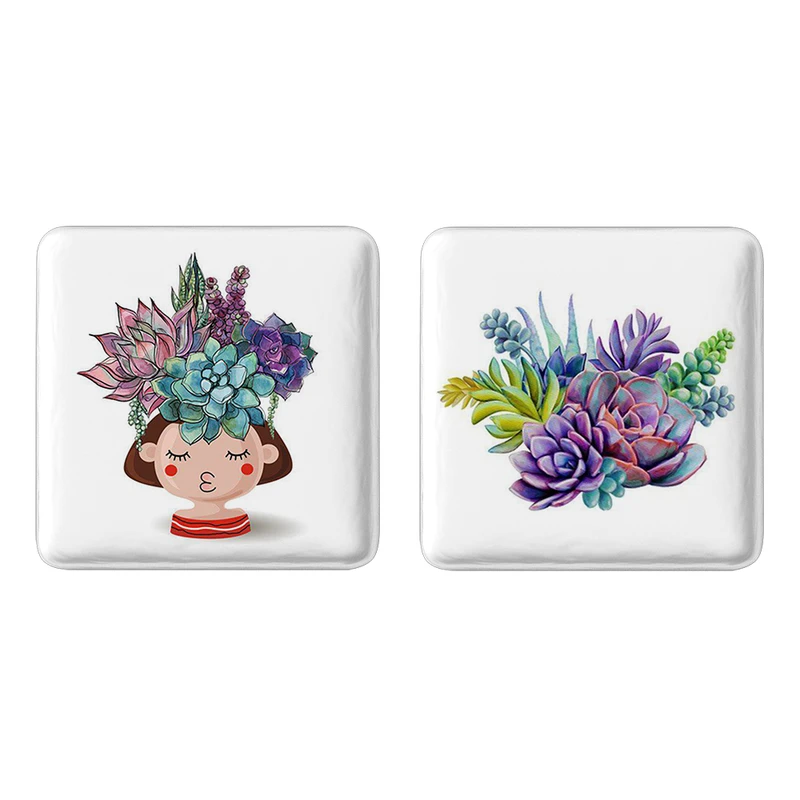 مگنت خندالو مدل کاکتوس کد 52835305 مجموعه 2 عددی