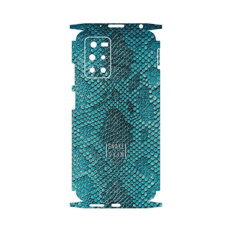 برچسب پوششی ماهوت مدل Blue Snake Skin-FullSkin مناسب برای گوشی موبایل شیائومی Redmi Note 11 4G
