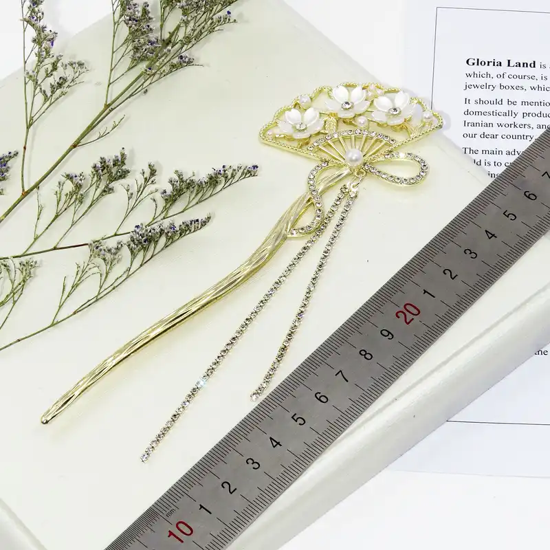 گیره مو زنانه مدل کانزاشی کد G_Lnd_1380