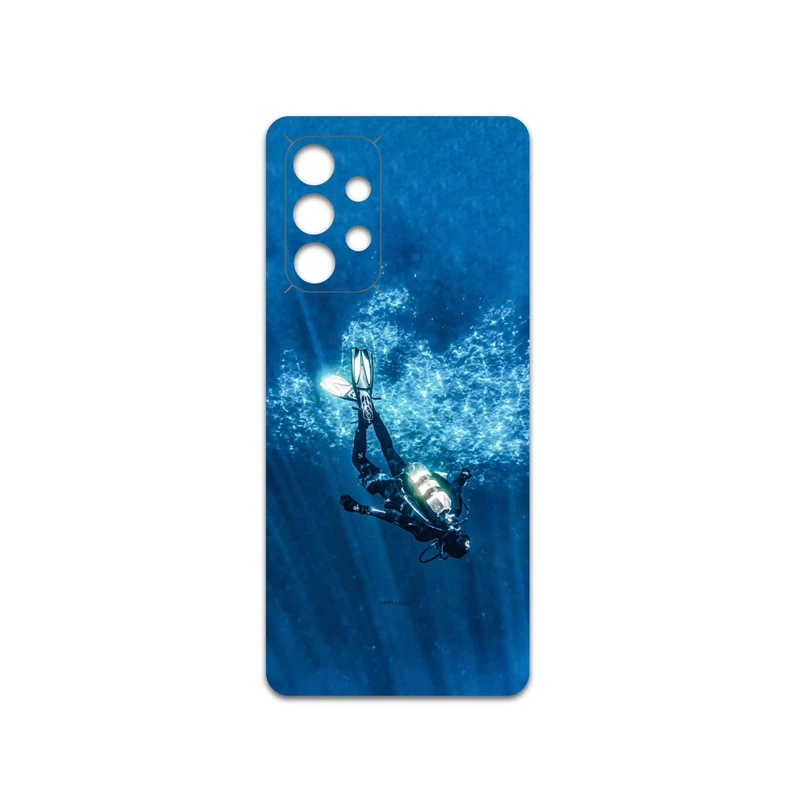 برچسب پوششی ماهوت مدل Scuba-Diving مناسب برای گوشی موبایل سامسونگ Galaxy A53 5G