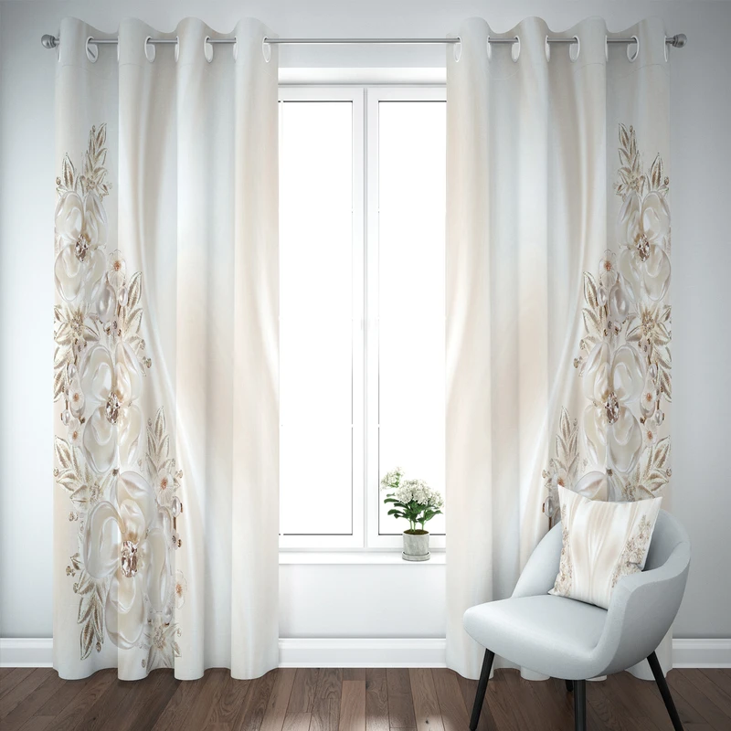 پرده مدل b1139 سایز 140×280 سانتی متر