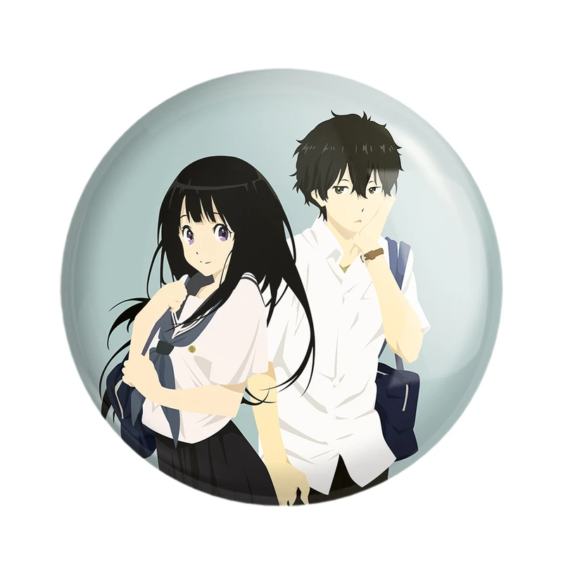 مگنت خندالو طرح اورکی و چیتاندا انیمه هیوکا Hyouka کد 17059