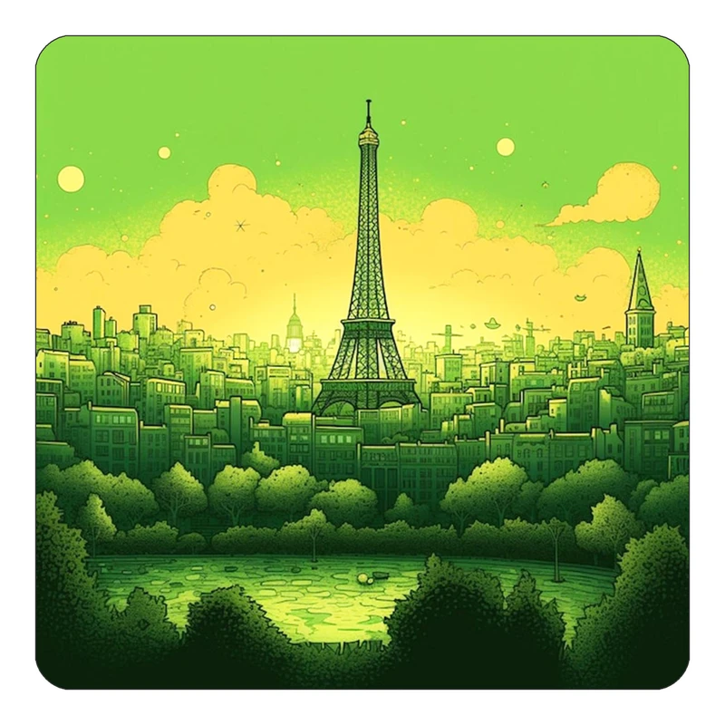 مگنت کاکتی طرح پاریس Paris مدل mp59107