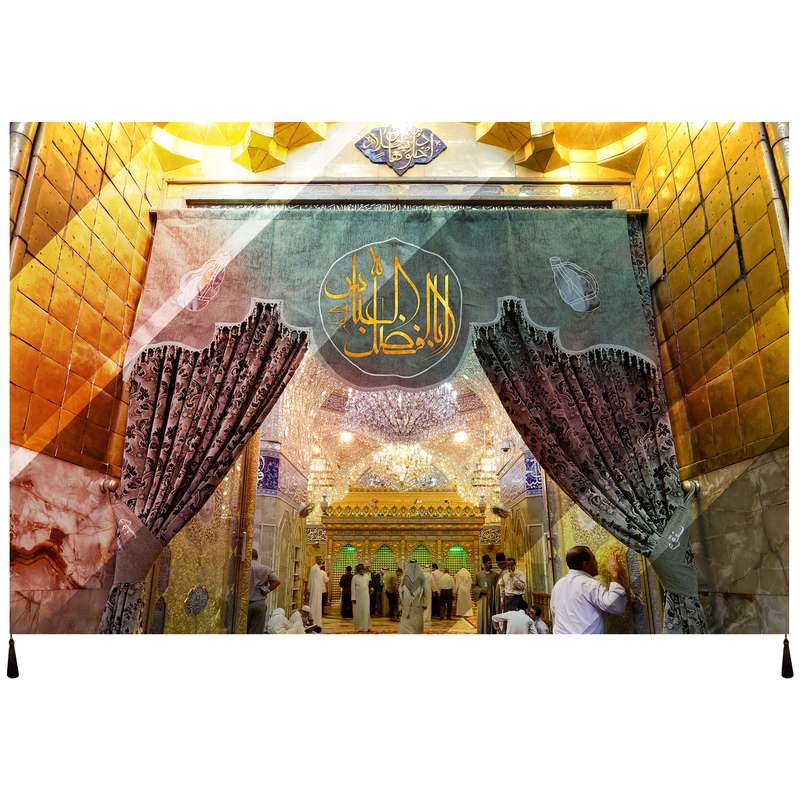 پرچم مدل محرم امام حسین علیه السلام کد 183.95145