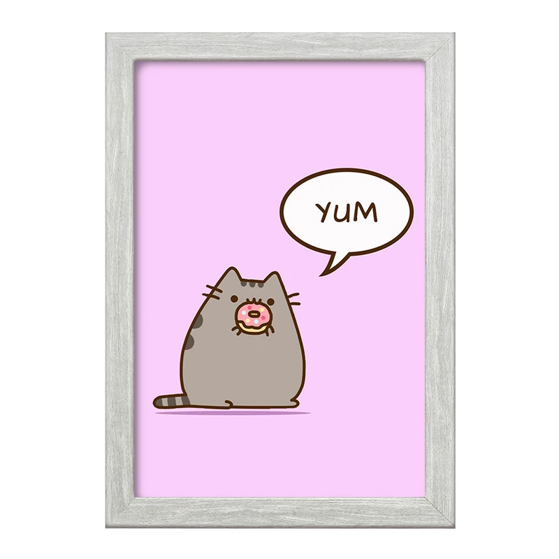 تابلو خندالو طرح پوشین گربه بامزه کد 26599