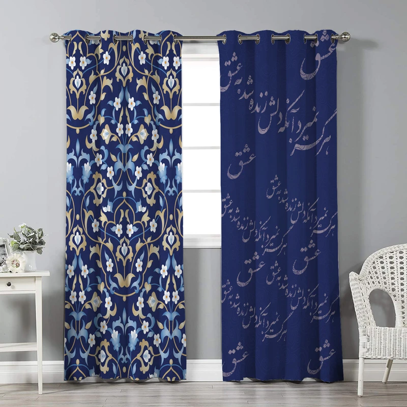 پرده نیروانا مدل pl2706 سایز 280 × 140 سانتی متر