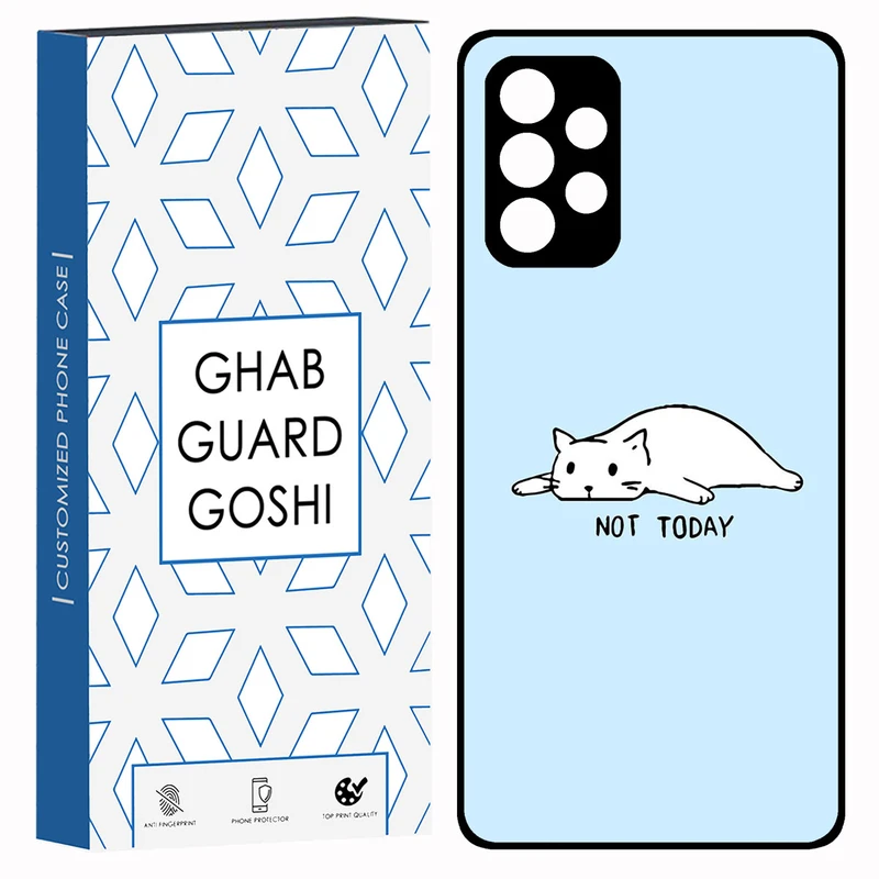 کاور قاب گارد گوشی طرح گربه کد TPU-002 مناسب برای گوشی موبایل سامسونگ Galaxy A53