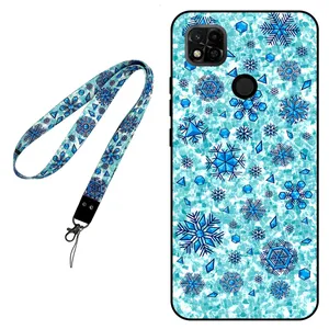 Megafone Snow Flake 0014 Cover For Xiaomi Redmi 10A / 10A Sport Mobile Neckband 