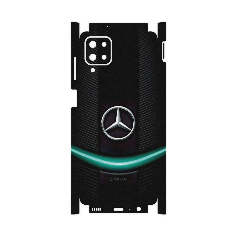 برچسب پوششی ماهوت مدل Mercedes-Benz-FullSkin مناسب برای گوشی موبایل سامسونگ Galaxy A12