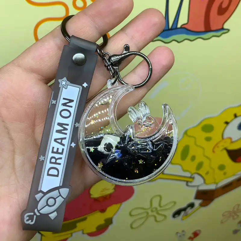 جاکلیدی مدل آکواریومی طرح ماه وفضانورد