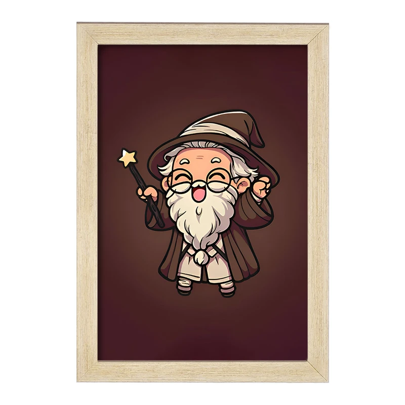 تابلو خندالو مدل گندالف هری پاتر (Harry Potter) کد F9404