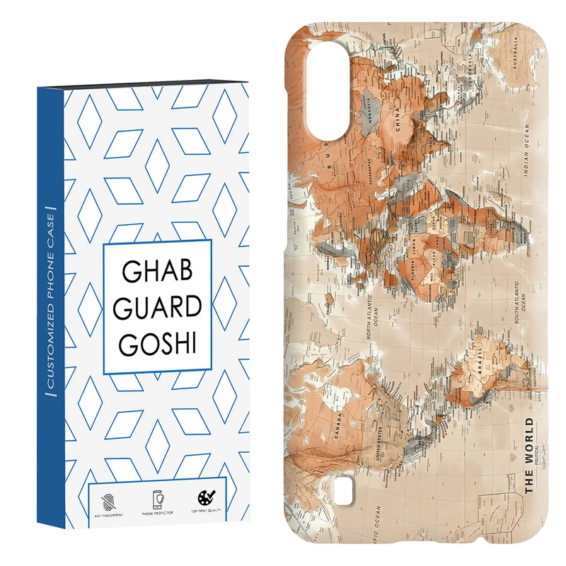 کاور قاب گارد گوشی طرح نقشه کد Dimo-081 مناسب برای گوشی موبایل سامسونگ Galaxy M10