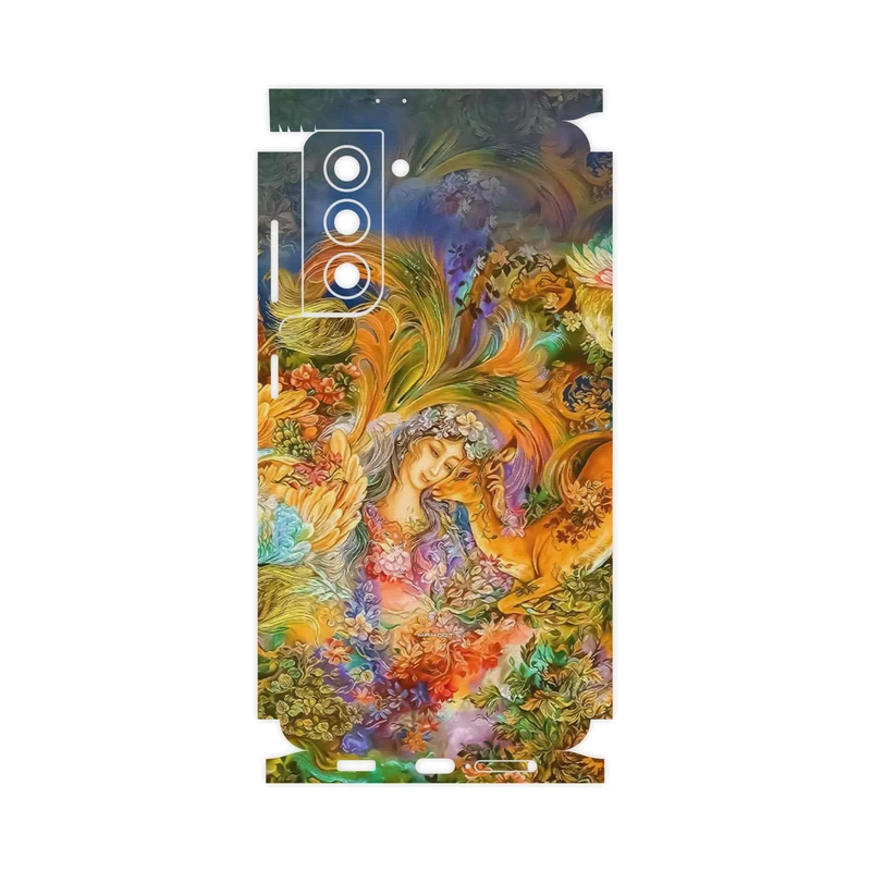 برچسب پوششی ماهوت مدل Persian miniature 3-FullSkin مناسب برای گوشی موبایل سامسونگ Galaxy S21 5G