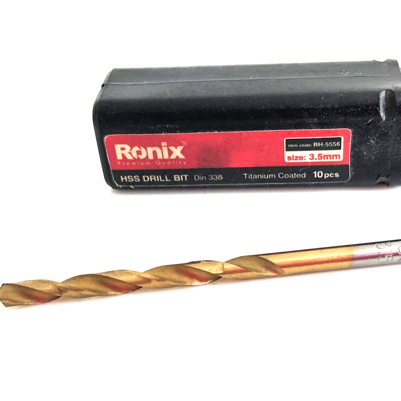 مته فلز رونیکس مدل M3.5 سایز 3.5 میلیمتر مته فلز رونیکس مدل M3.5 سایز 3.5 میلیمتر