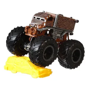 ماشین بازی هات ویلز مدل Chewbacca Monster Trucks کد FYJ44 - GJF46 مجموعه 2 عددی