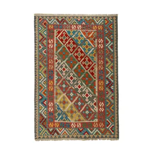 گلیم دستبافت شش و نیم متری مدل قشقایی کد 598470