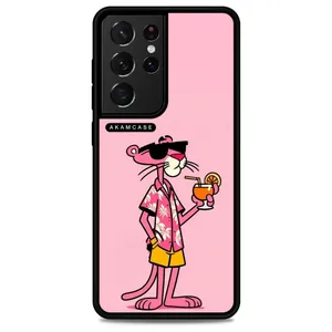 AKAM AMC-WSGS21U-PINK PANTHER13 Cover For Samsung Galaxy S21 Ultra