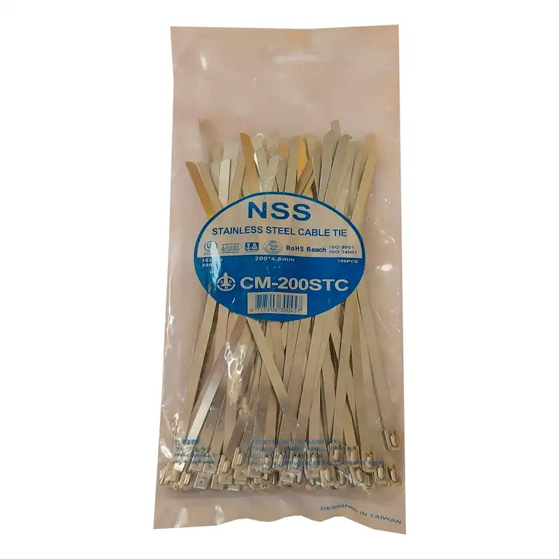 بست کمربندی ان اس اس مدل CM-200STC بسته ی 100 عددی