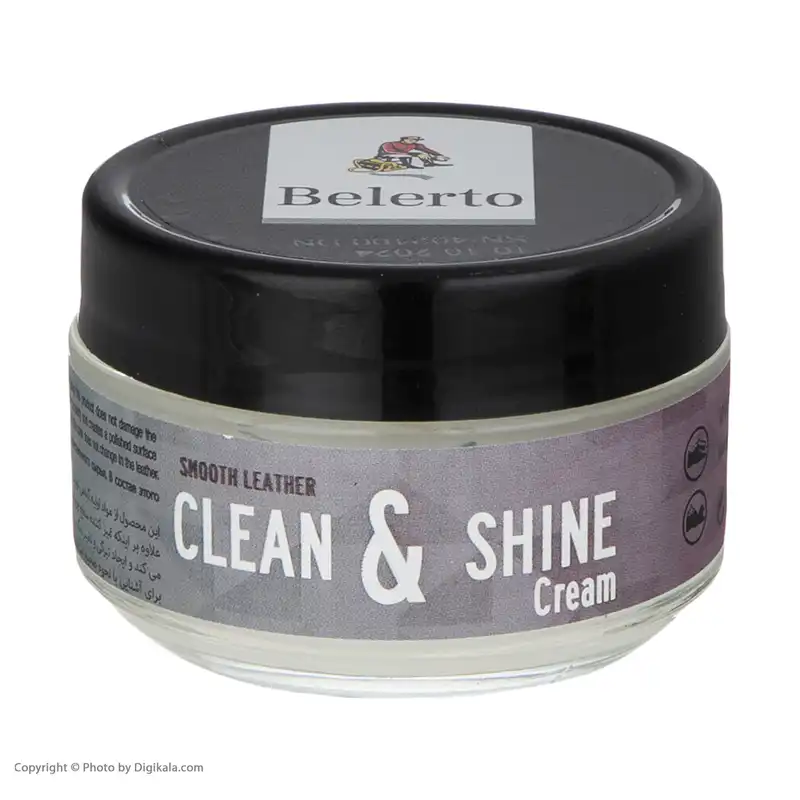 کرم تمیزکننده و شفاف کننده کفش بلرتو مدل 700045