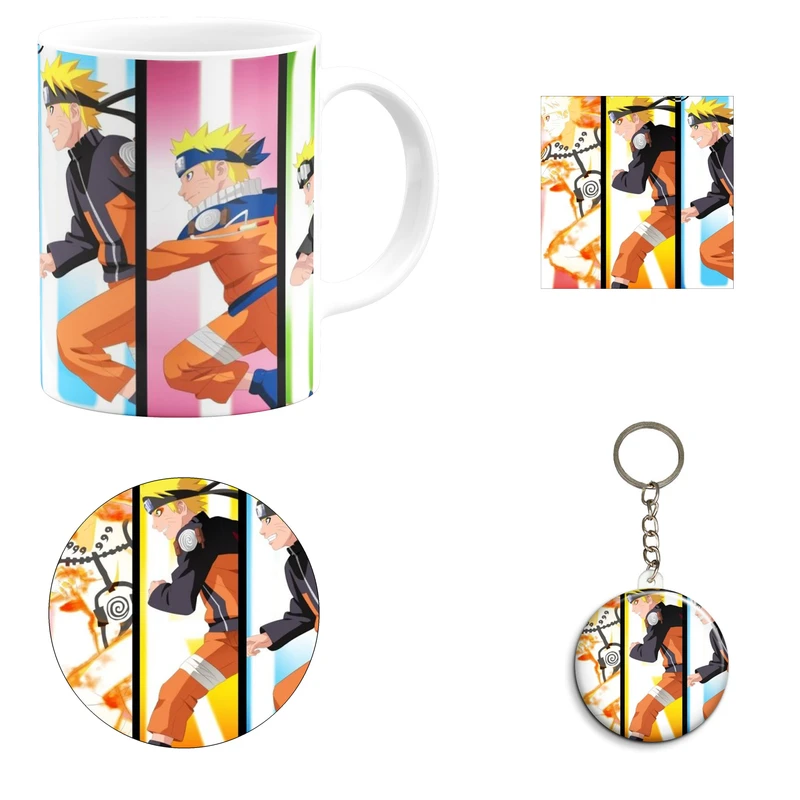ست هدیه ماگ مدل ناروتو طرح NARUTO کد A4