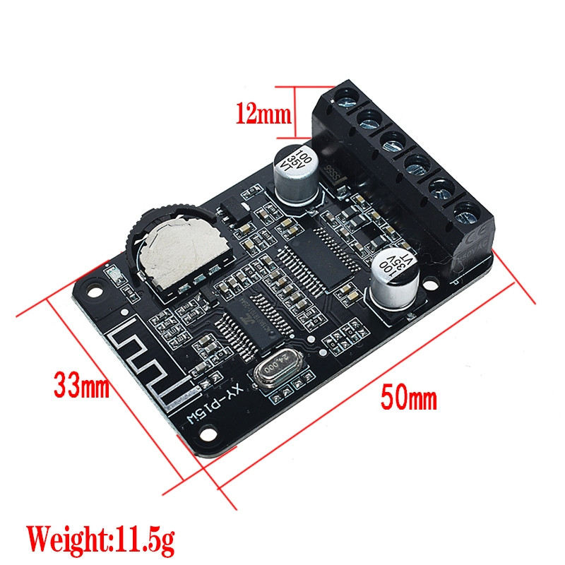 ماژول آمپلی فایر بلوتوثی مدل 15w_X2 کد only_Bt_2