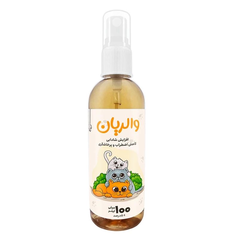 اسپری کت‌نیپ گربه والریان مدل 001 حجم 120 میلی‌لیتر 