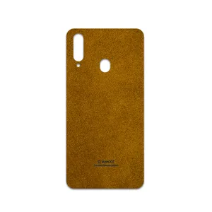 MAHOOT Brown-Chamois-Leather Cover Sticker for Samsung Galaxy A20s