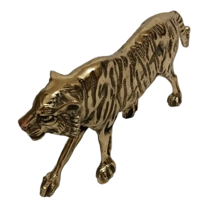 مجسمه برنجی مدل ببر کد H-1144