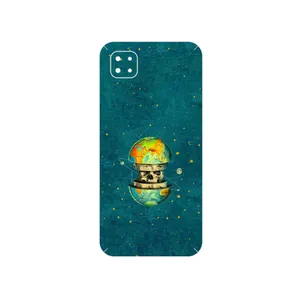 MAHOOT Collage of Earth Face Cover Sticker for Xiaomi Poco C3