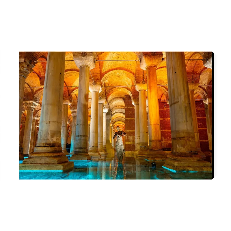 تابلو شاسی عرش طرح گردشگری ترکیه مدل آب انبار باسیلیکا کد As6011