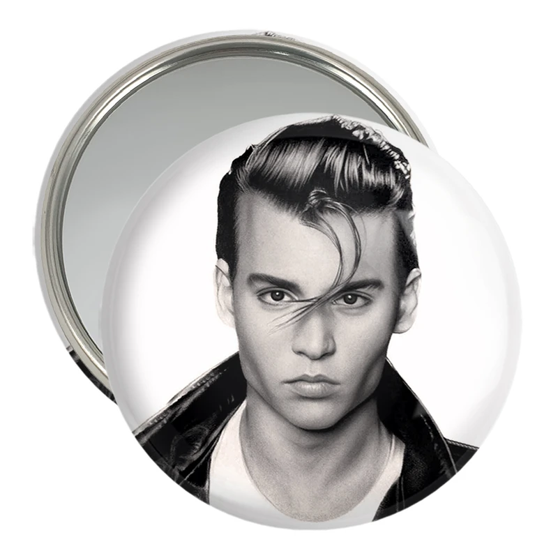 آینه جیبی خندالو مدل جانی دپ Johnny Depp  کد 3297