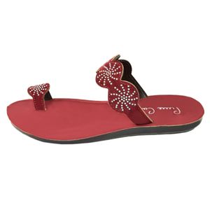 نقد و بررسی دمپایی لاانگشتی زنانه مدل نگینی ZRSH.4059 توسط خریداران