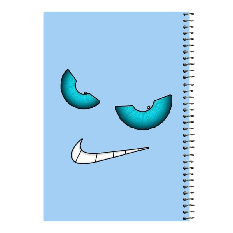 دفتر مشق 80 برگ اس جی مدل چشم   