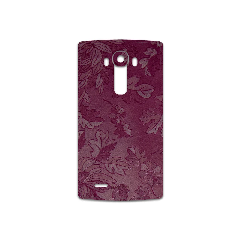 برچسب پوششی ماهوت مدل Red-Wildflower مناسب برای گوشی موبایل ال جی G4