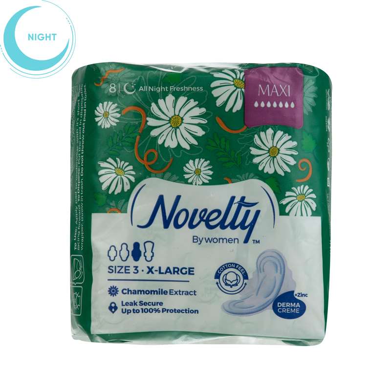 نوار بهداشتی بالدار ناولتی کد 05 سایز خیلی بزرگ بسته 8 عددی نوار بهداشتی بالدار ناولتی کد 05 سایز خیلی بزرگ بسته 8 عددی