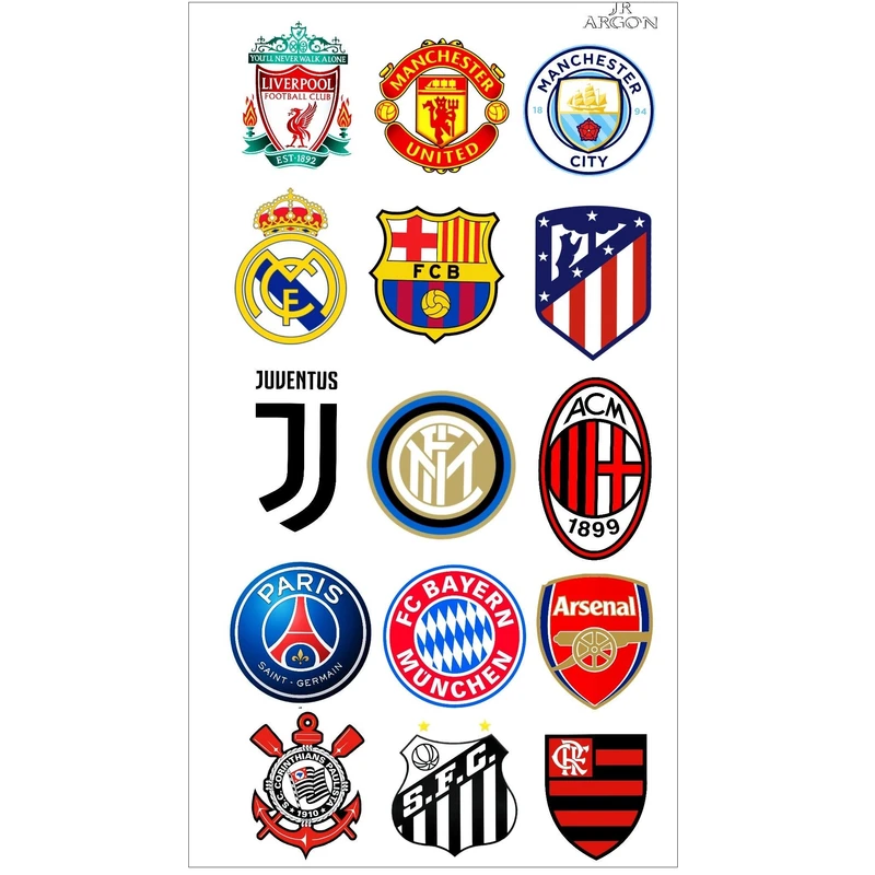 برچسب مدل لوگوی اسپرت ورزشی و فوتبال کد 1007