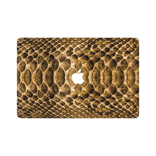 برچسب تزئینی مدل پوست کروکودیل کد 60مناسب برای مک بوک پرو 13 اینچ 2009-2012