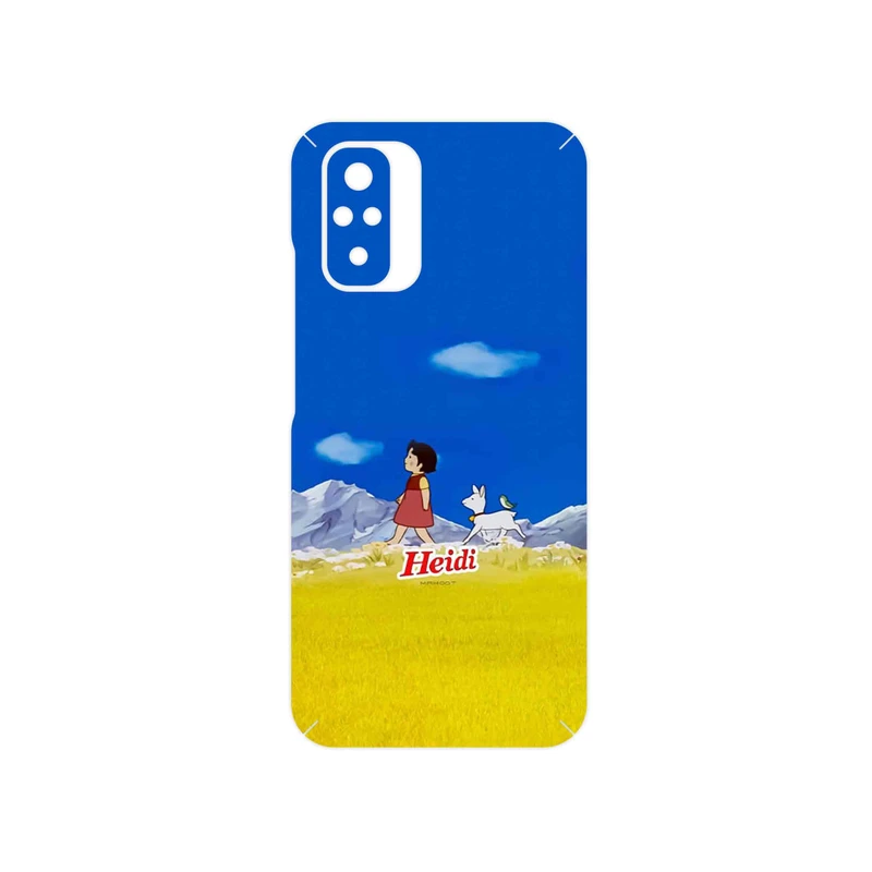 برچسب پوششی ماهوت مدل Heidi Girl of the Alps مناسب برای گوشی موبایل شیائومی Redmi Note 10